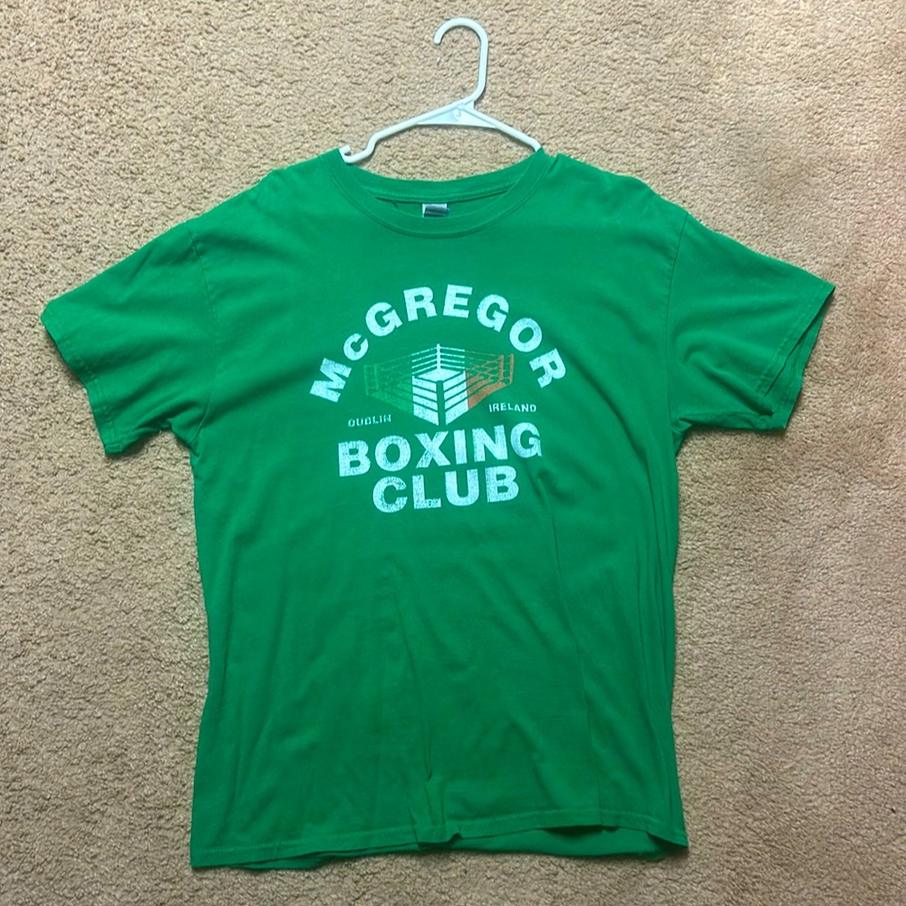 Boxing McGregor Boxing Club Dublin Ireland Tee Size Large